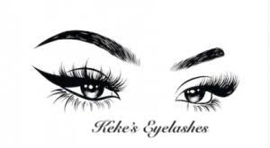 Keke's Eyelashes logo